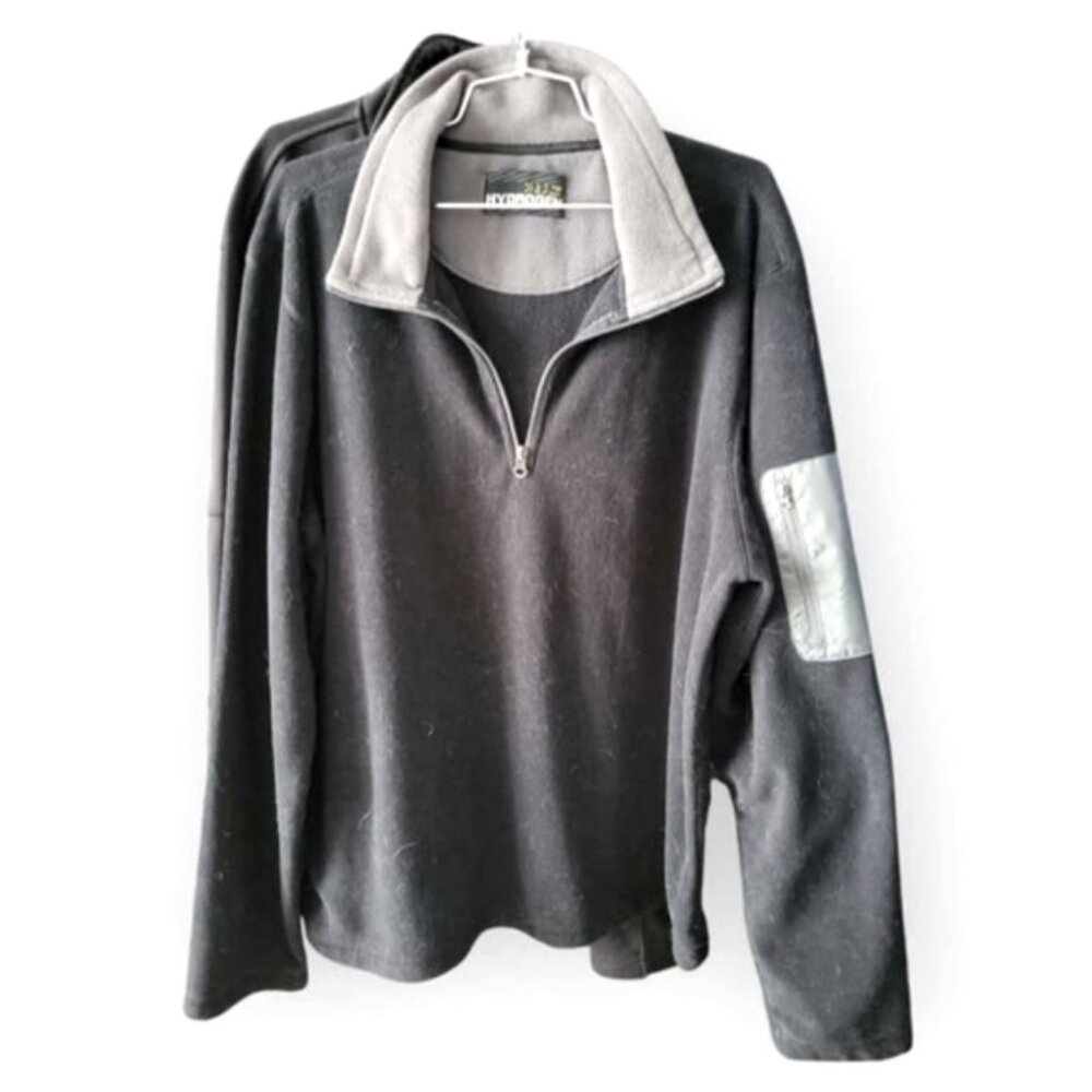 Men's Fleece Pull Over Jacket Sz XXL